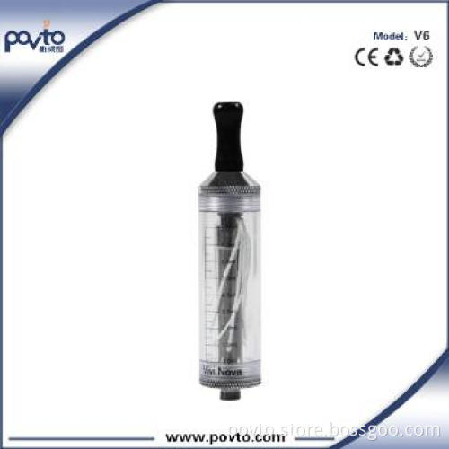 Biggest E Liquid Capacity voltage variable cig atomizer Vivi Nova v6